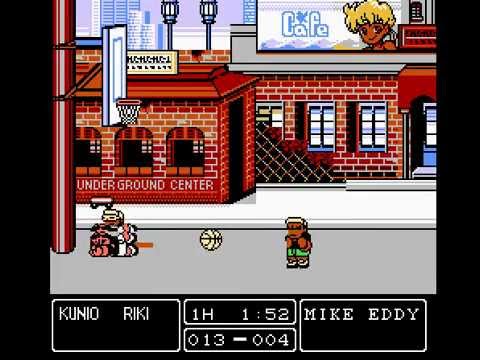 Nekketsu Street Basket: Ganbare Dunk Heroes NINTENDO NES