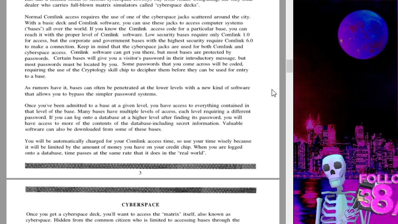 Neuromancer (video game) PC MSDOS