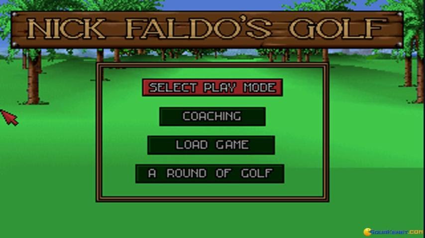 Nick Faldo's Championship Golf PC MSDOS