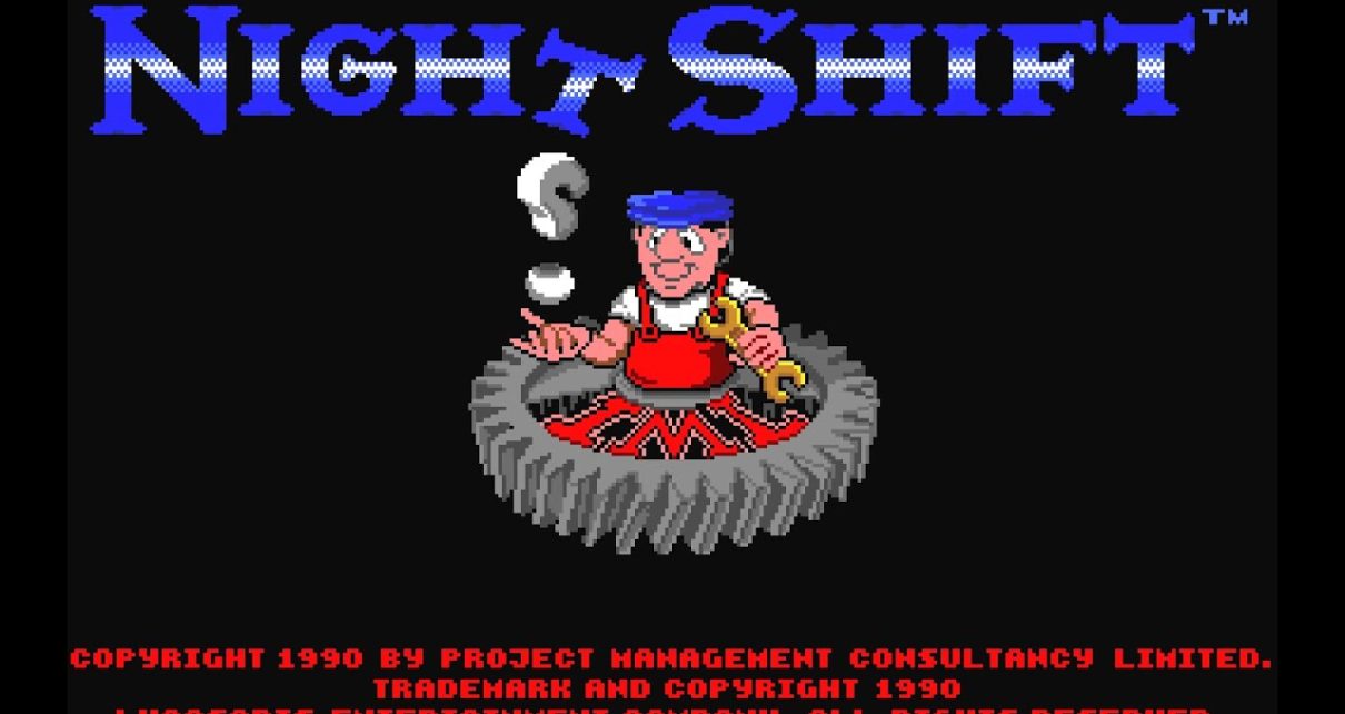 Night Shift (video game) PC MSDOS