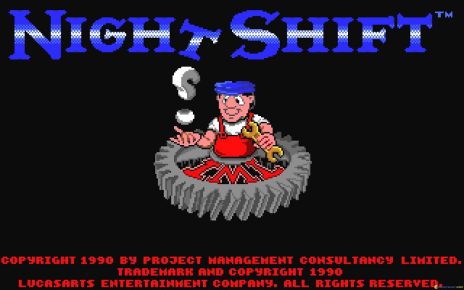 Night Shift (video game) PC MSDOS