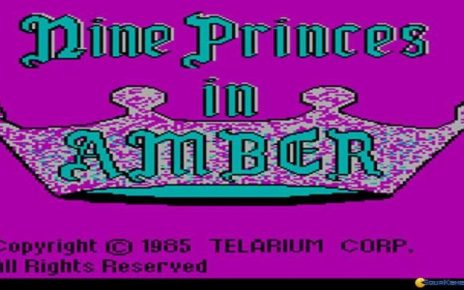 Nine Princes in Amber (video game) PC MSDOS