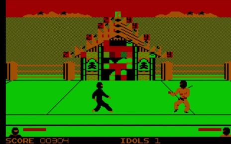 Ninja (1986 video game) PC MSDOS