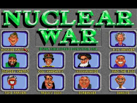 Nuclear War (video game) PC MSDOS