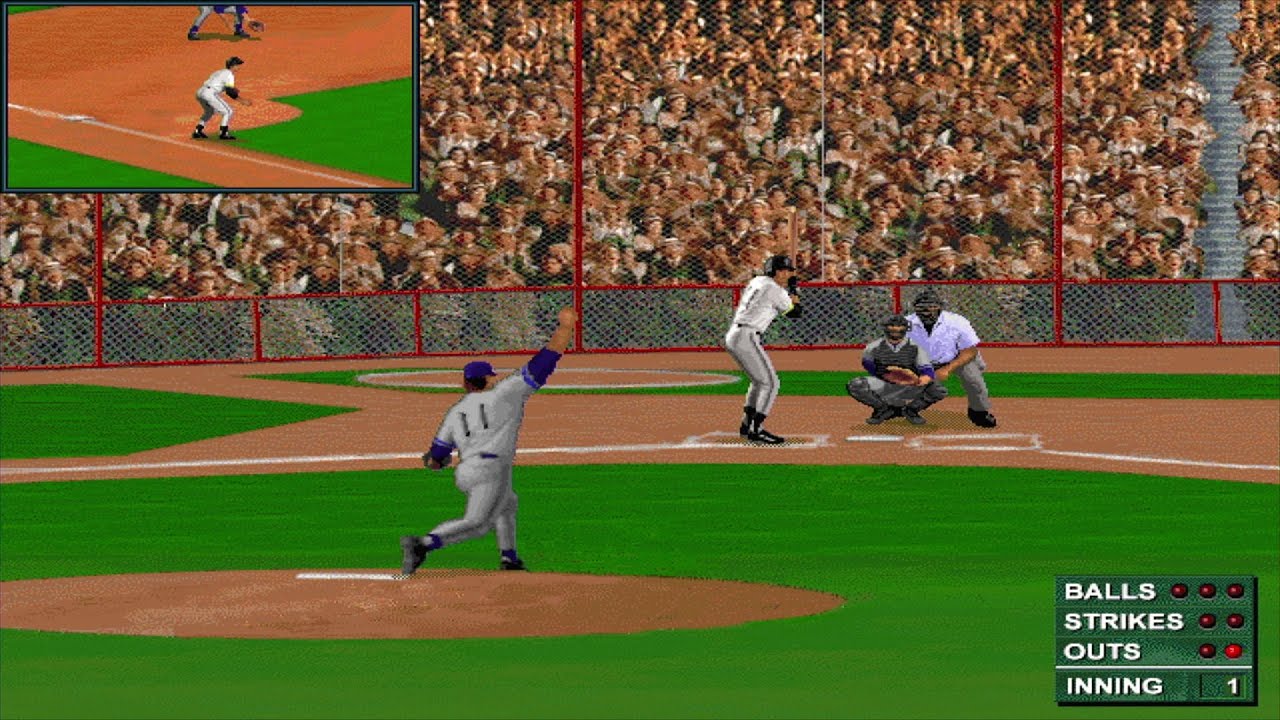 Old Time Baseball PC MSDOS