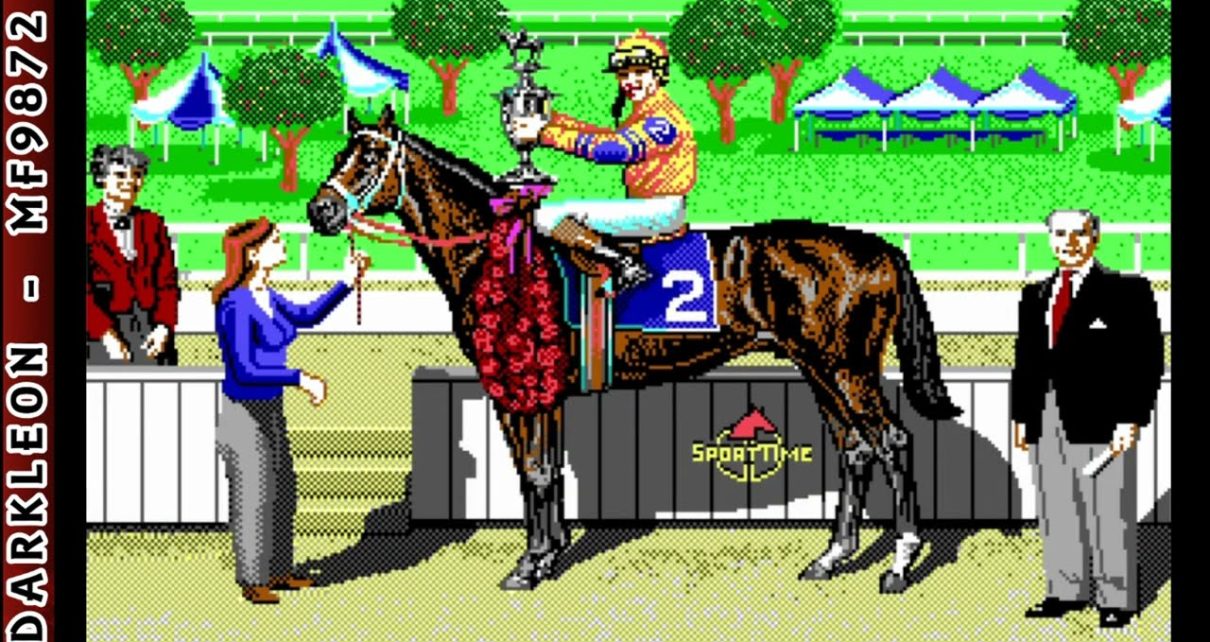 Omni-Play Horse Racing PC MSDOS