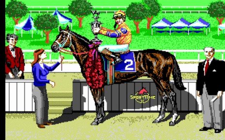 Omni-Play Horse Racing PC MSDOS