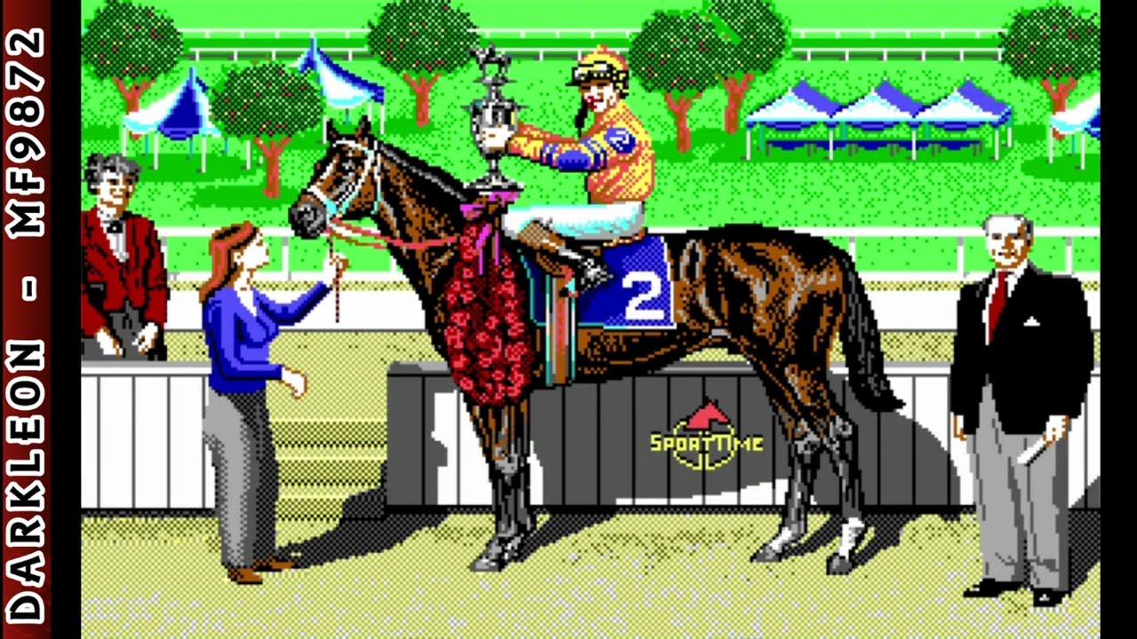 Omni-Play Horse Racing PC MSDOS