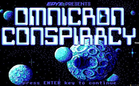 Omnicron Conspiracy PC MSDOS