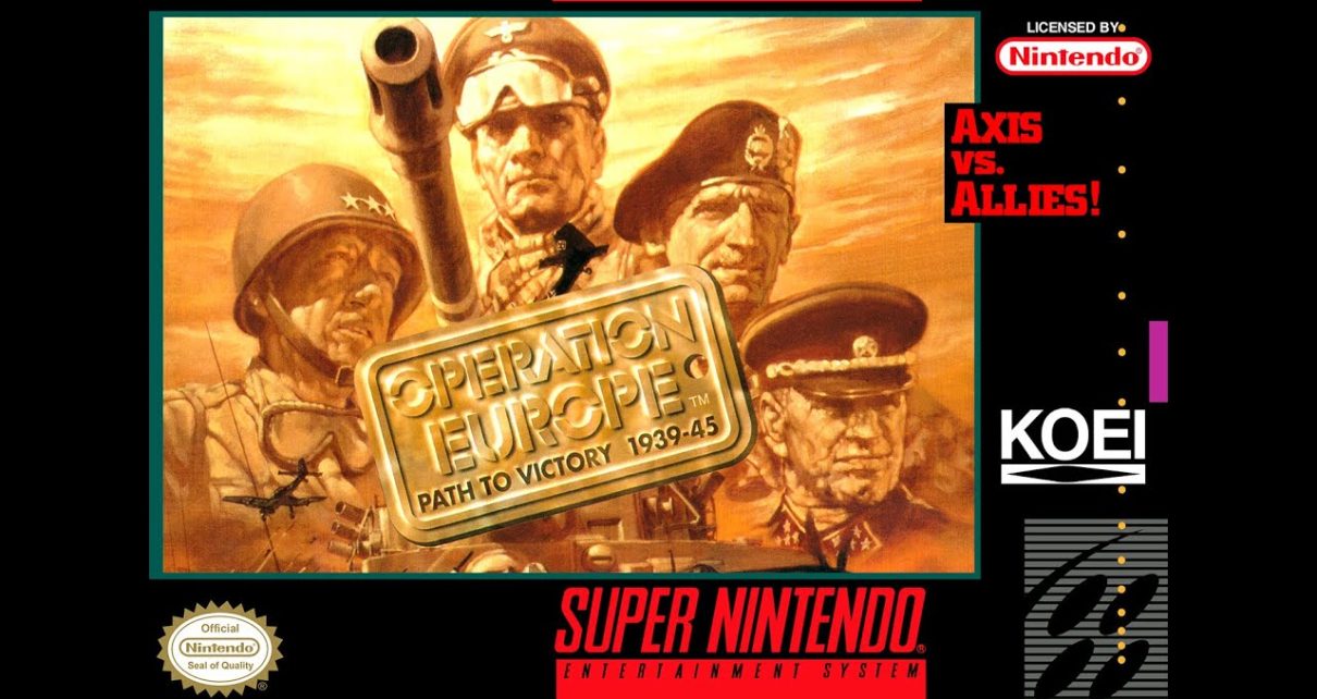 Operation Europe: Path to Victory PC MSDOS