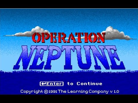 Operation Neptune (video game) PC MSDOS