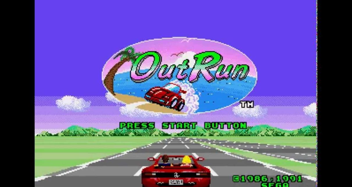 Out Run MEGADRIVE