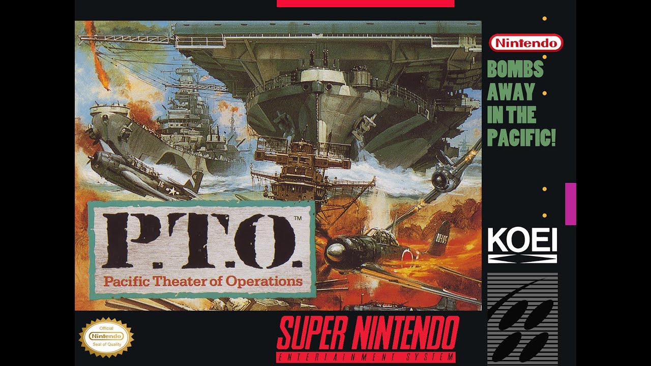 "P.T.O.: Pacific Theater of Operations MEGADRIVE