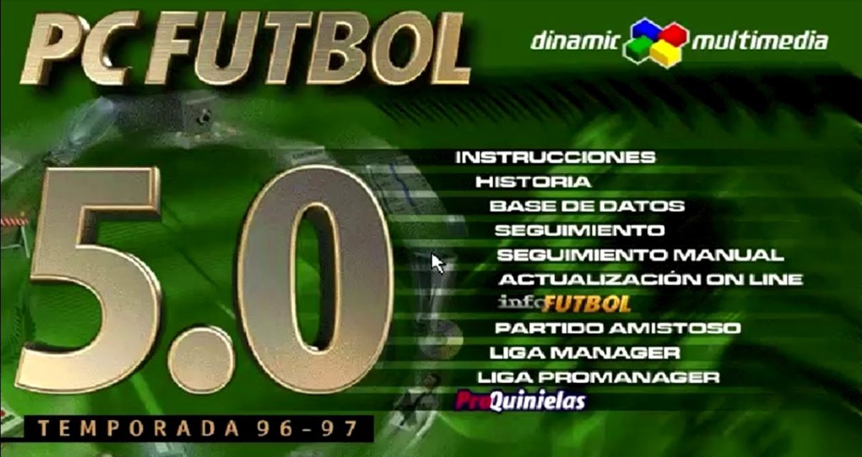 PC Fútbol 5.0 PC MSDOS