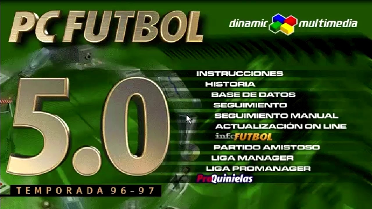 PC Fútbol 5.0 PC MSDOS