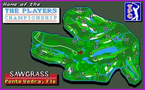 PGA Tour Golf PC MSDOS