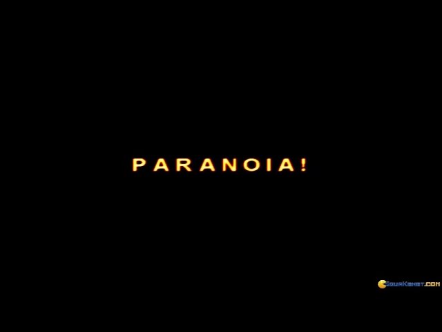 Paranoia (video game) PC MSDOS