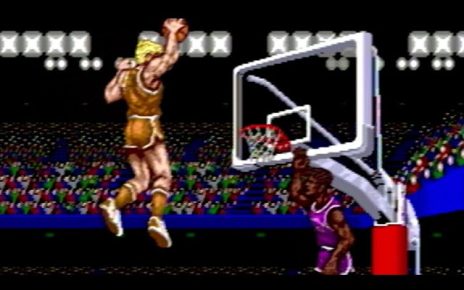 "Pat Riley Basketball MEGADRIVE