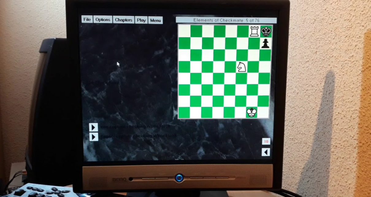 Paul Whitehead Teaches Chess PC MSDOS