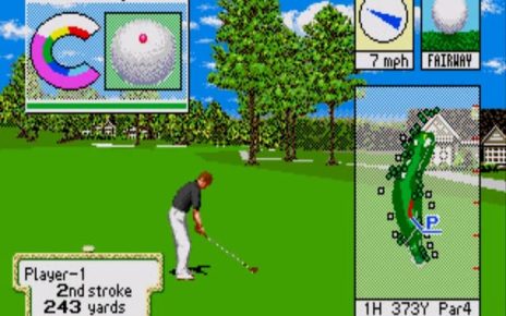 Pebble Beach Golf Links MEGADRIVE