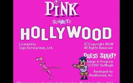 Pink Goes To Hollywood MEGADRIVE