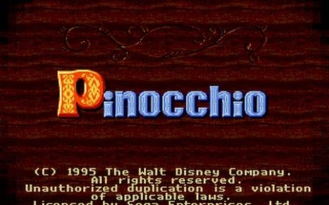 Pinocchio MEGADRIVE