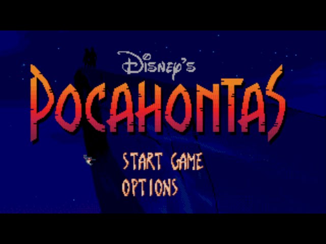 Pocahontas MEGADRIVE