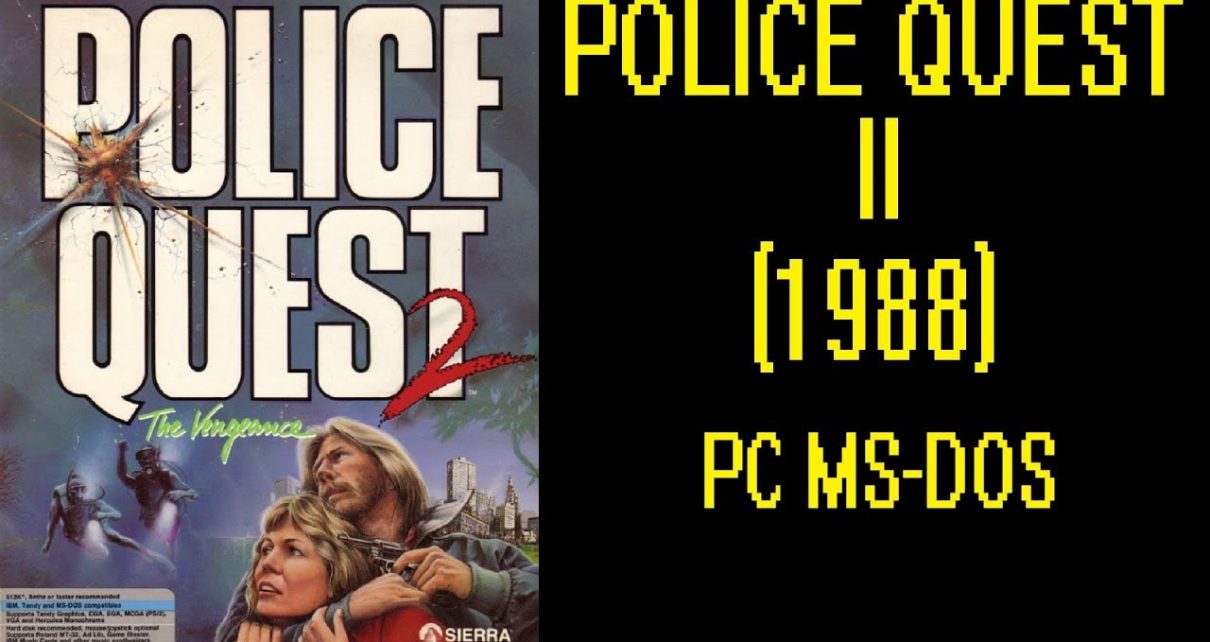 Police Quest II: The Vengeance PC MSDOS