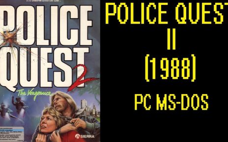 Police Quest II: The Vengeance PC MSDOS