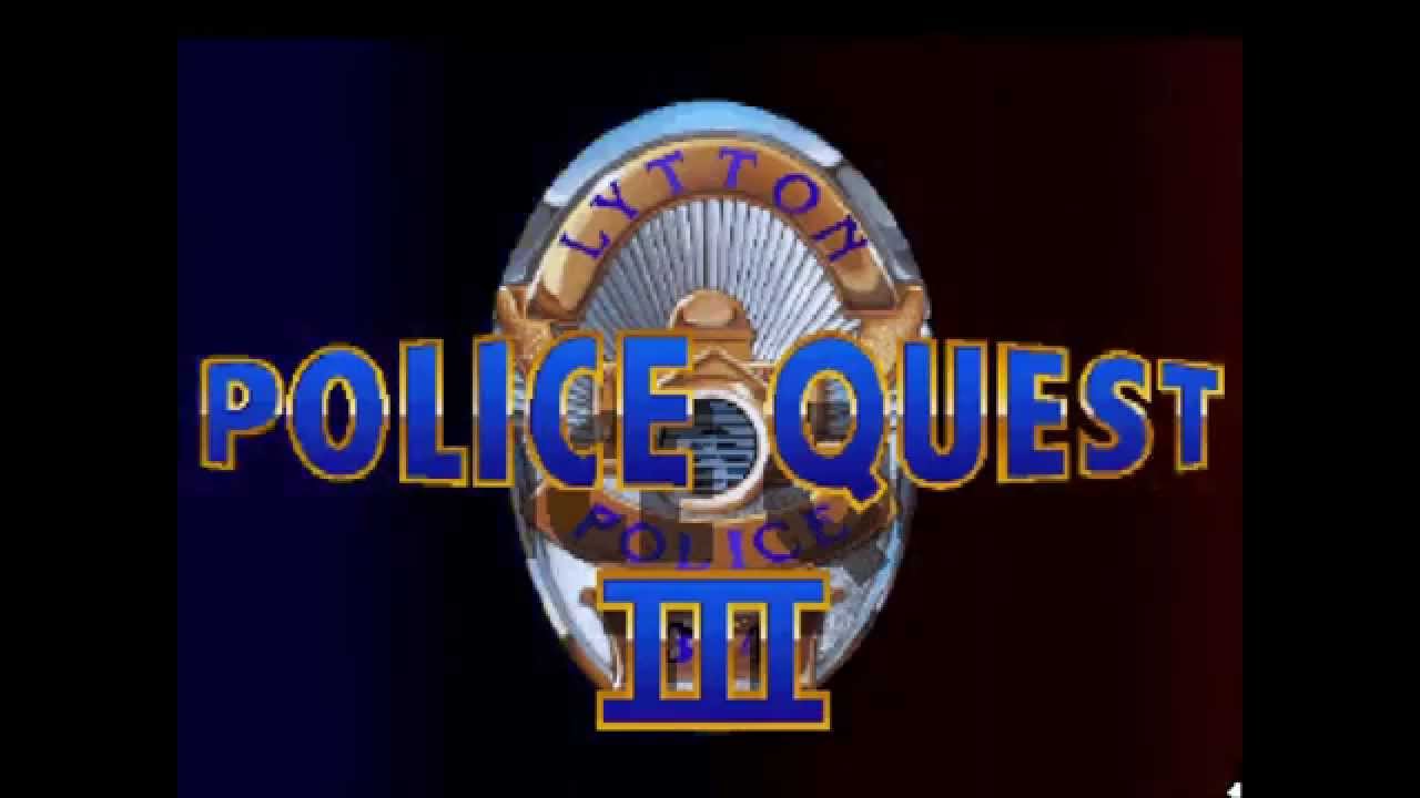 Police Quest III: The Kindred PC MSDOS