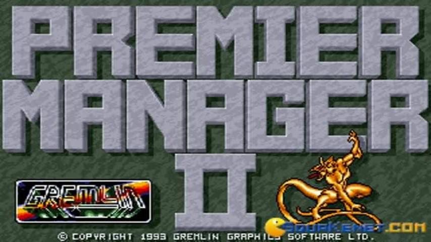 Premier Manager (video game) PC MSDOS