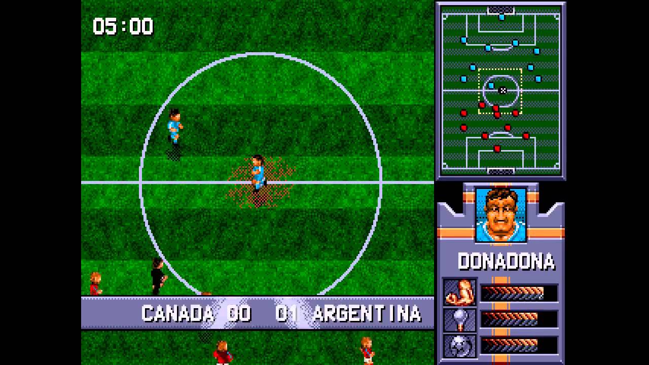 Pro Moves Soccer MEGADRIVE