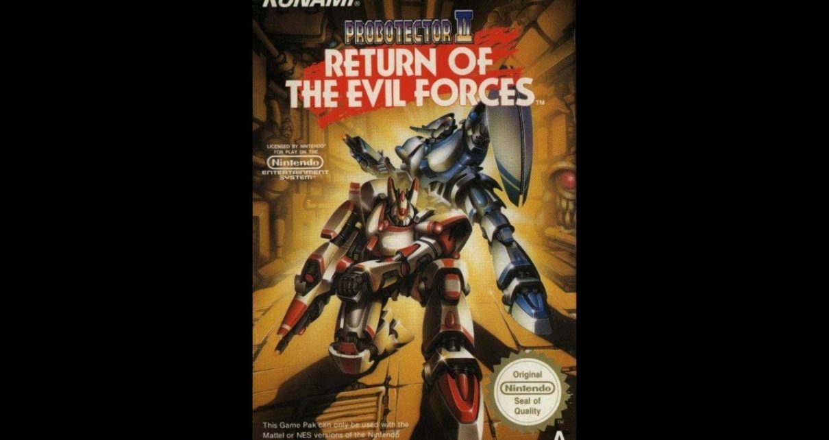 Probotector II: Return of The Evil ForcesPAL" NINTENDO NES