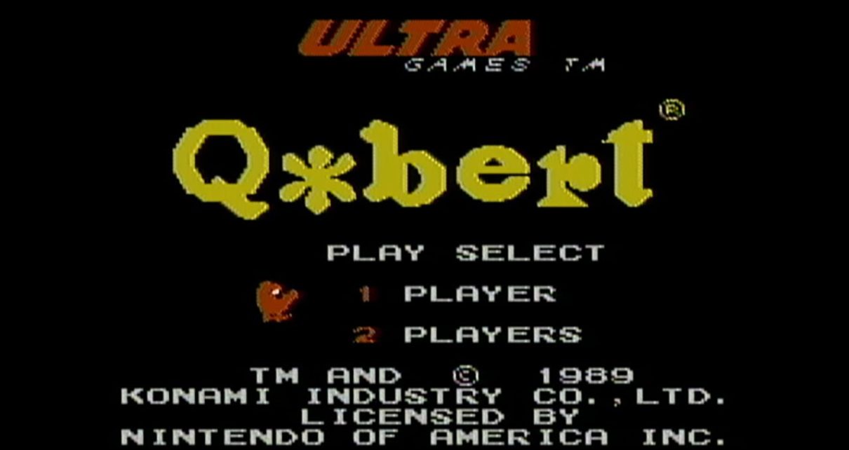 Q*bert NINTENDO NES