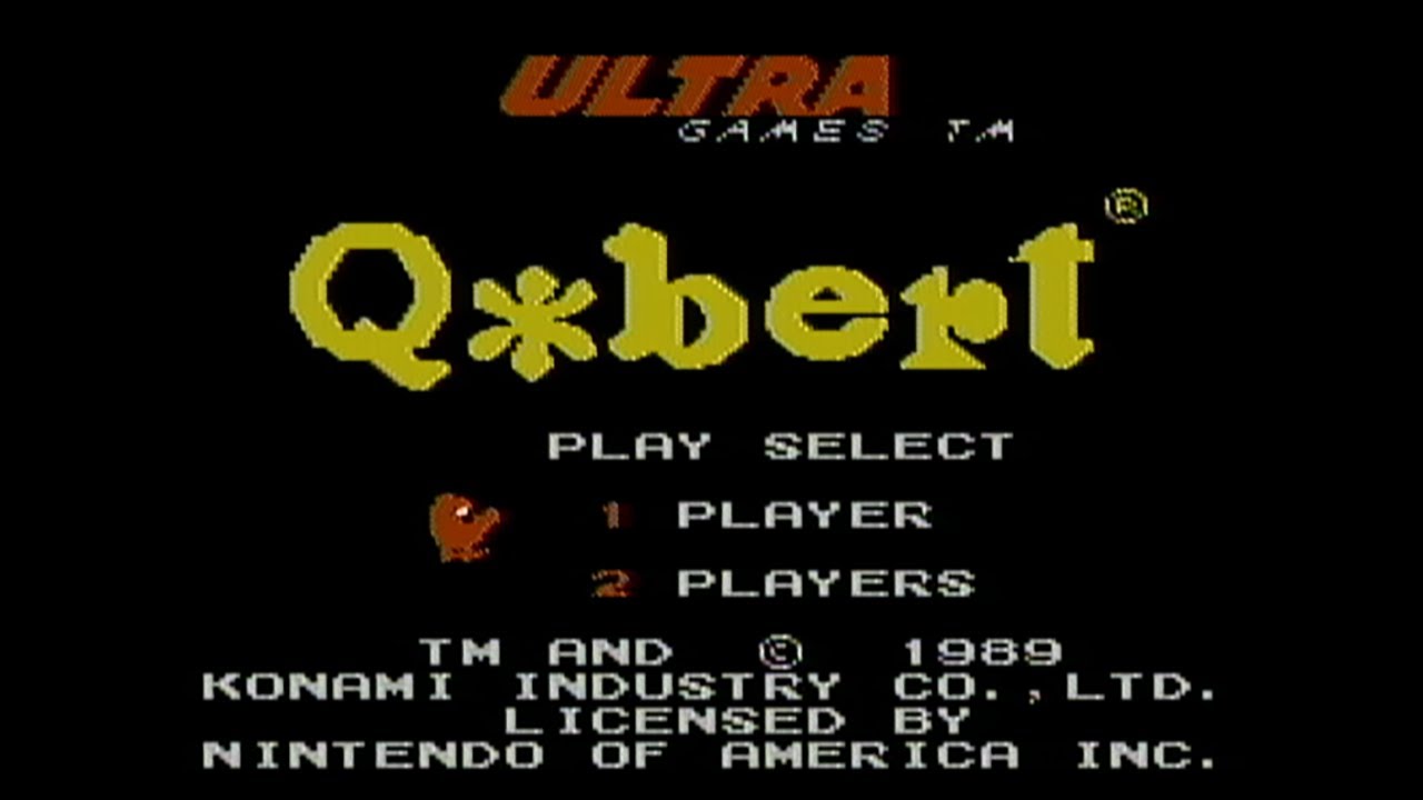 Q*bert NINTENDO NES