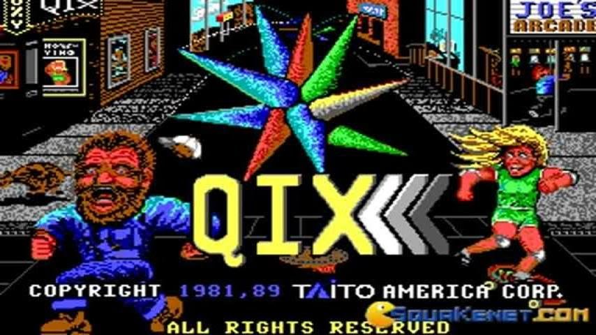 Qix PC MSDOS