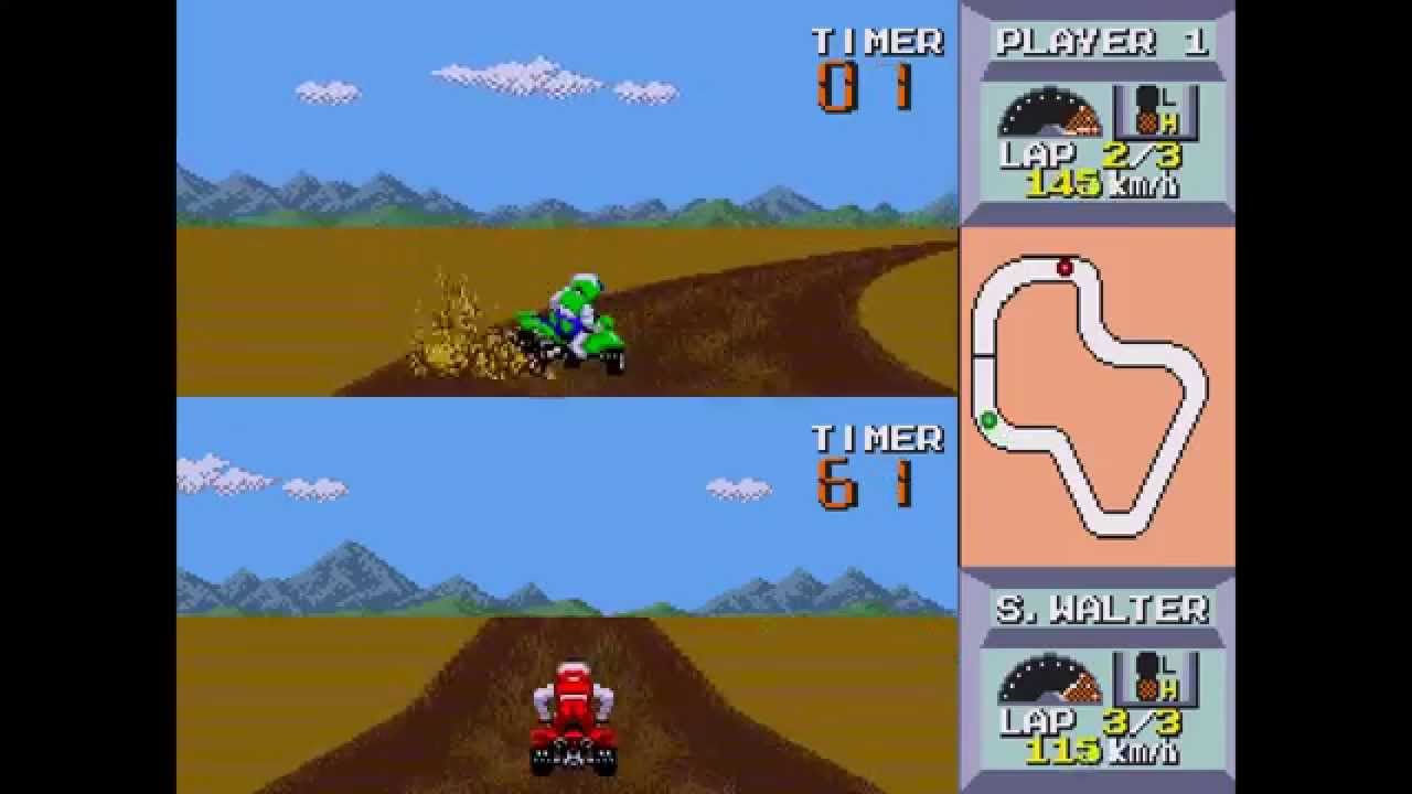 "Quad Challenge MEGADRIVE
