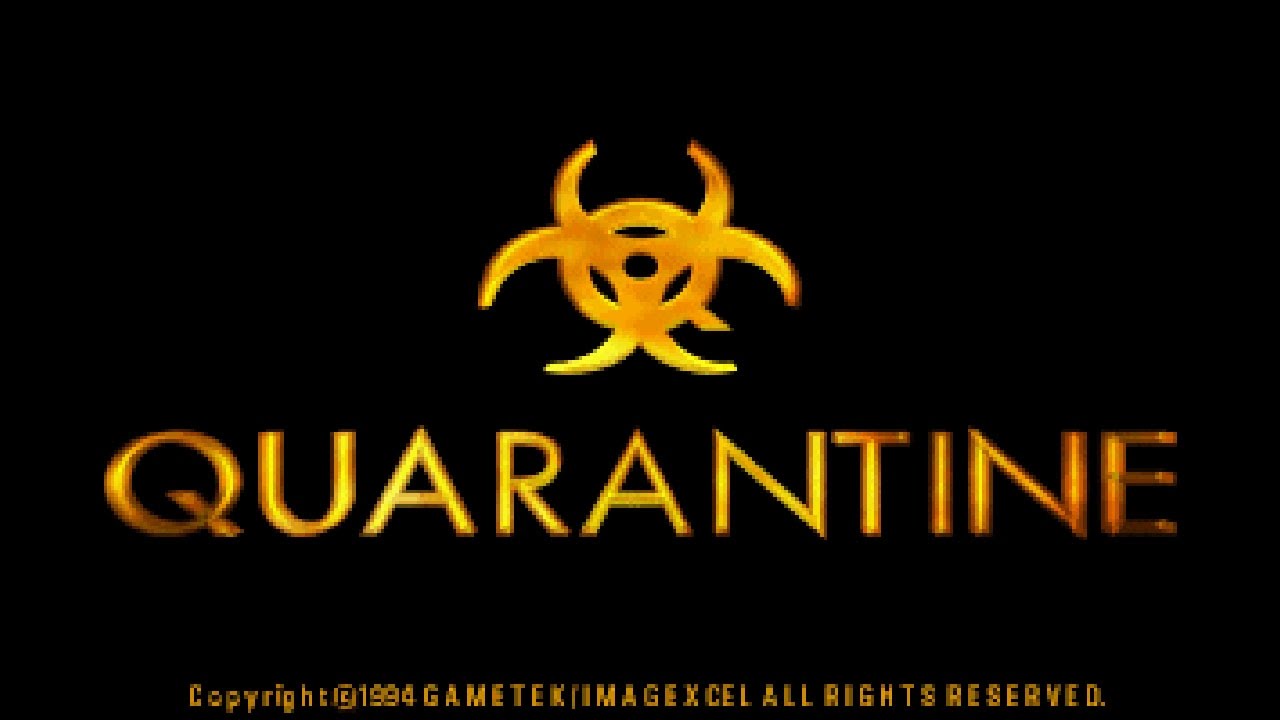 Quarantine (video game) PC MSDOS
