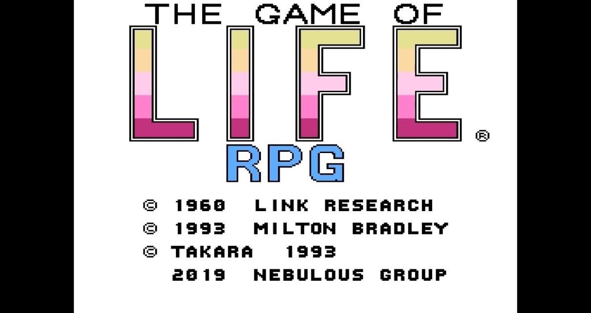 RPG Jinsei Game NINTENDO NES