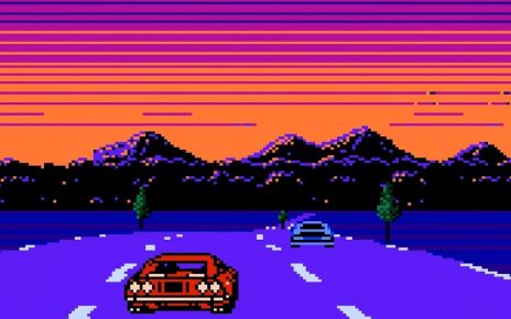 "Rad Racer II NINTENDO NES