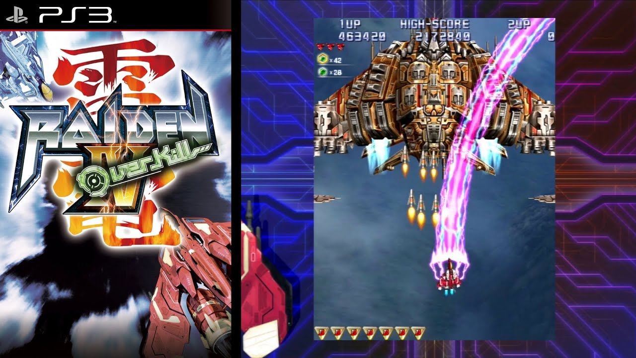 Raiden IV: Overkill PS3 PLAY STATION 3