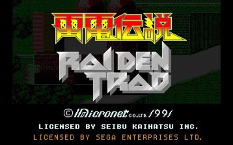 Raiden Trad MEGADRIVE