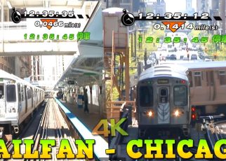 Railfan: Chicago Transit Authority Brown Line PS3 PLAY STATION 3