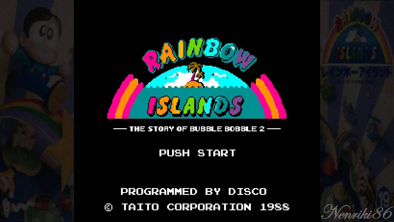 Rainbow Island: The Story of Bubble Bobble 2 JAPAN" NINTENDO NES
