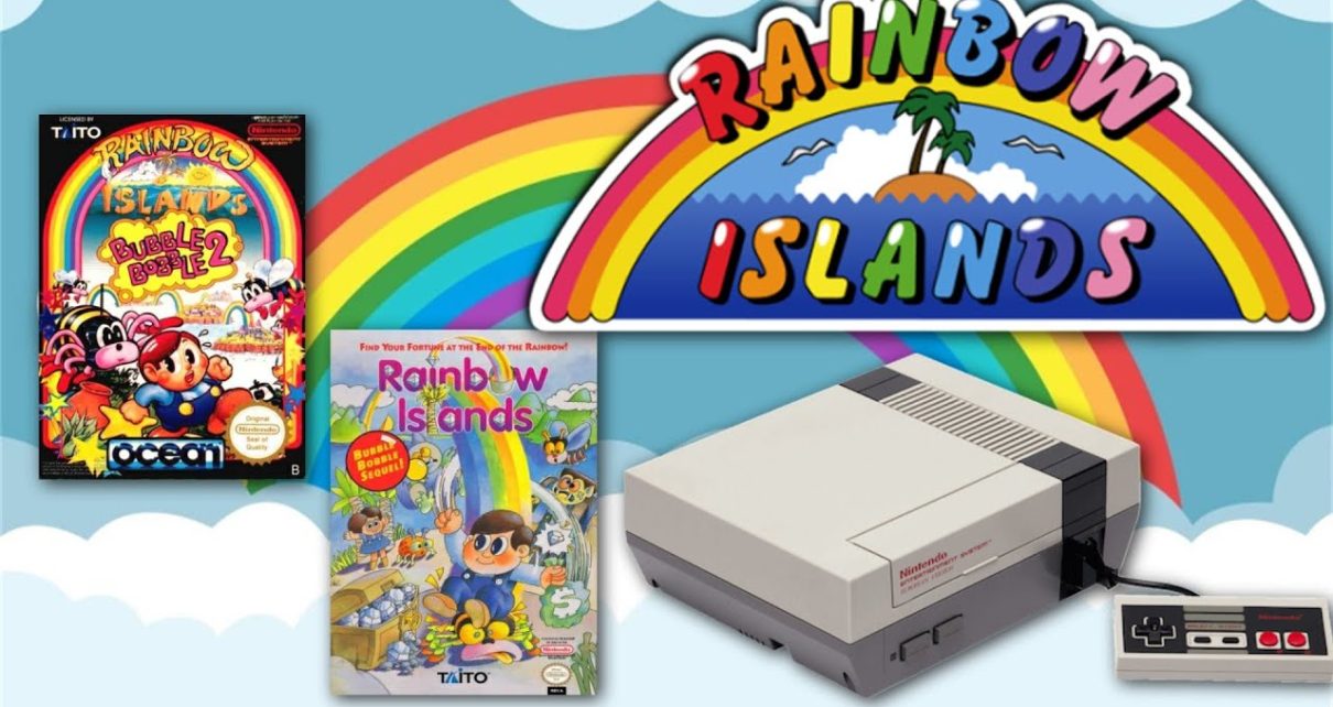 "Rainbow Islands NINTENDO NES