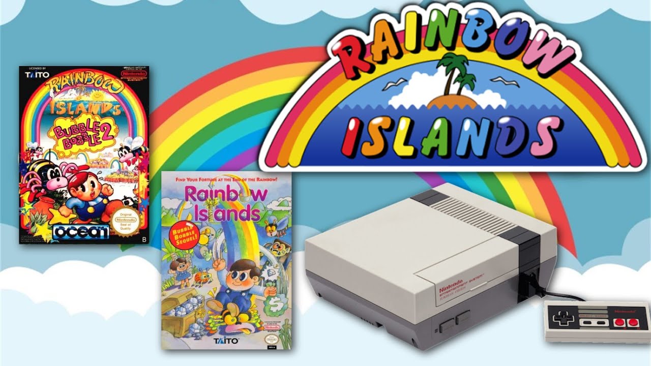 "Rainbow Islands NINTENDO NES