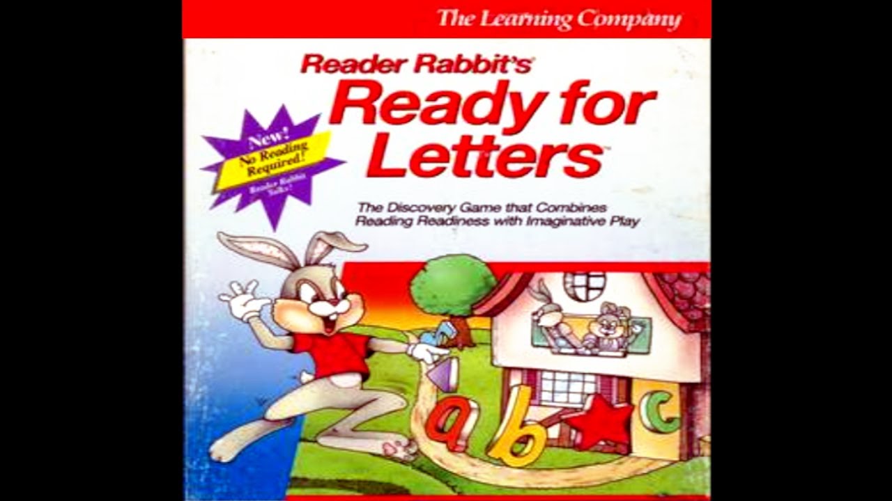 Reader Rabbit's Ready for Letters PC MSDOS