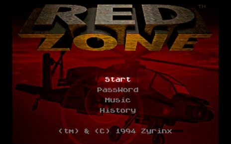 Red Zone MEGADRIVE