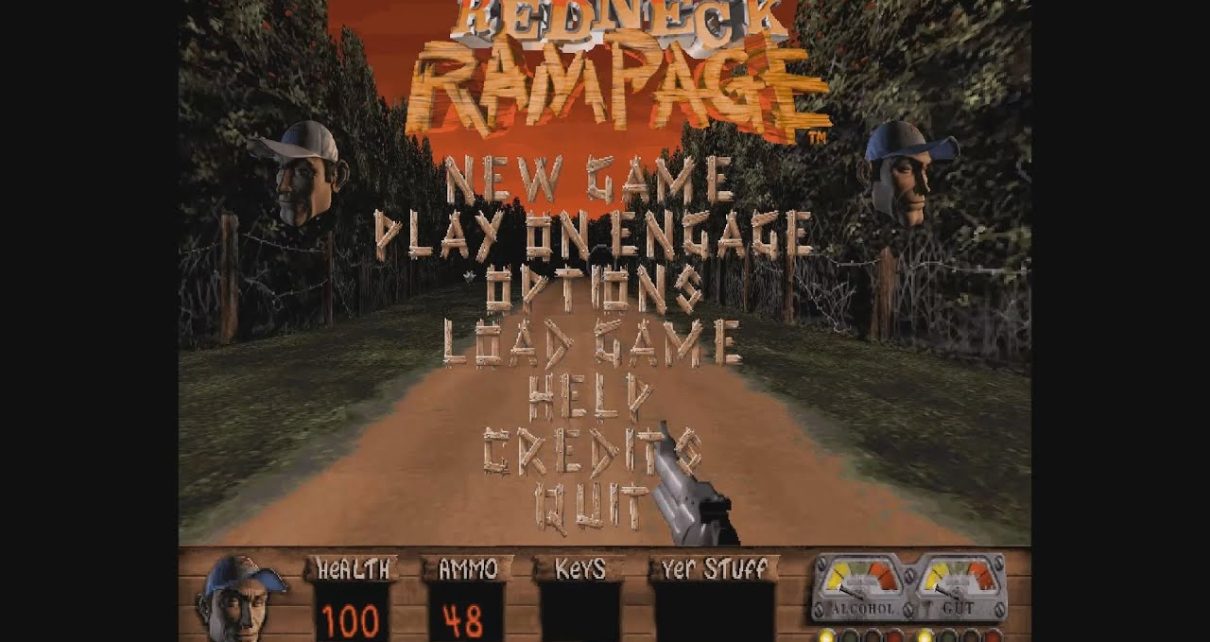 Redneck Rampage PC MSDOS