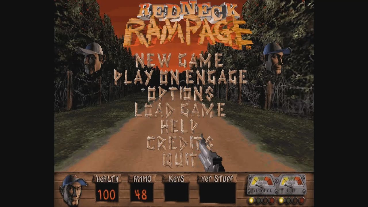 Redneck Rampage PC MSDOS